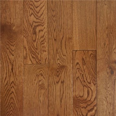 Oak Warm Walnut Prefinished Solid Hardwood Flooring